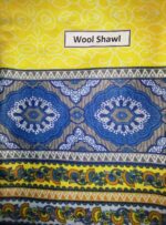 3 Piece Linen Unstitched Suit With Wool Shawl Ladies Winter Suit Latest Collection