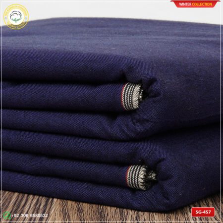 Premium Plus Kamalia Khaddar Winter Double Goli | SG-457 | Navy Blue