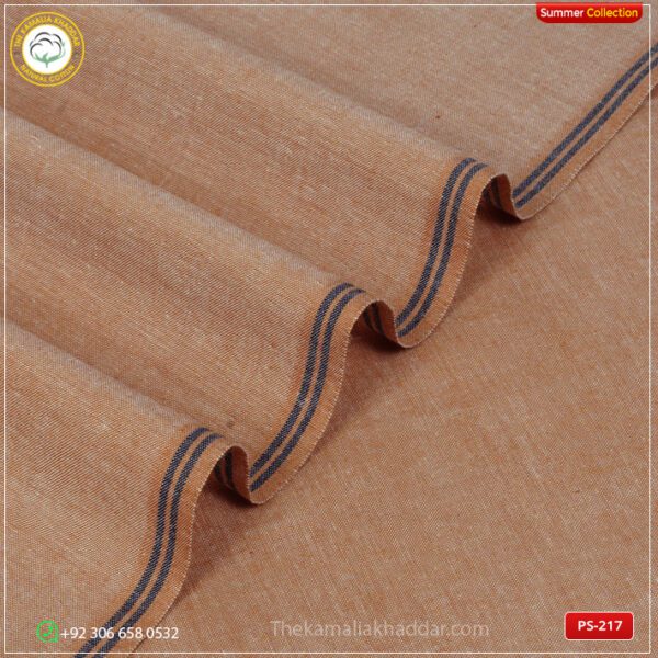 Premium Kamalia Khaddar Summer Collection| Almond Brown | PS-217