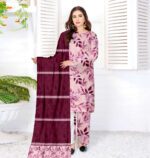 Bana Dora Kamalia Khaddar Ladies Unstitched Printed Lawn | DL-601