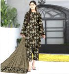 Bana Dora Kamalia Khaddar Ladies Unstitched Printed Lawn| DL-602