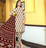 Bana Dora Kamalia Khaddar Ladies Unstitched Printed Lawn | DL-603