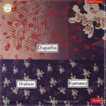 Bana Dora Kamalia Khaddar Ladies Unstitched Printed Lawn | DL-606 - Image 2