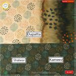 Bana Dora Kamalia Khaddar Ladies Unstitched Printed Lawn | DL-607 - Image 2