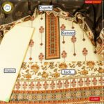 3PC Kamalia Khaddar Ladies Unstitched Printed Lawn Suit | LL-504