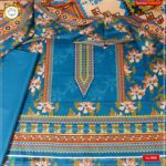 3PC Kamalia Khaddar Ladies Unstitched Printed Lawn Suit | LL-505 - Image 2