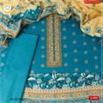 3PC Kamalia Khaddar Ladies Unstitched Printed Lawn Suit | LL-509 - Image 2