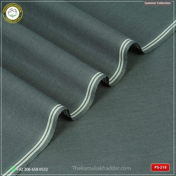 Premium Kamalia Khaddar Summer Collection | Dark Grey | PS-218