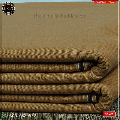 SG-89 Premium Plus Kamalia Khaddar Winter Double Goli in White – Original Kamalia Khaddar winter fabric