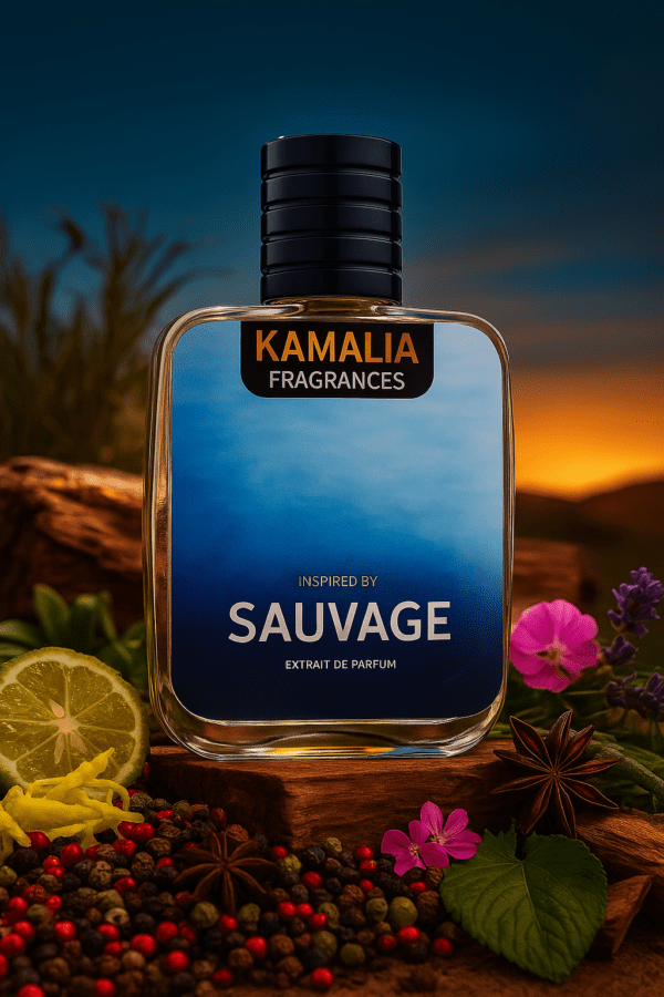 Kamalia Fragrances Sauvage – long-lasting premium men's perfume by Kamalia Khaddar