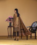 Unstitched Digital Printed Dhanak 3PC Suit | Kamalia Khaddar | 41 - Image 3