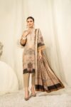 3PC Unstitched Digital Printed Linen Suit | Kamalia Khaddar | 62