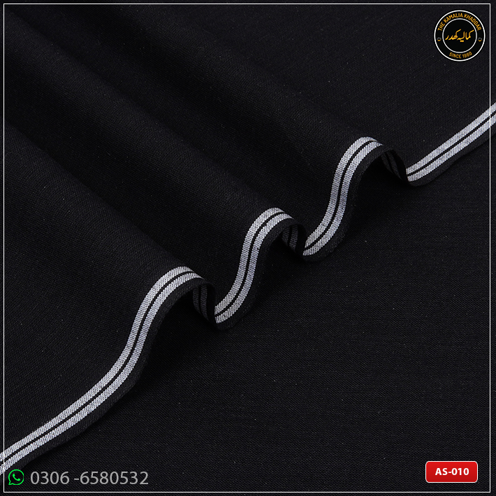 Close-up texture of original Kamalia Khaddar fabric weave and feel