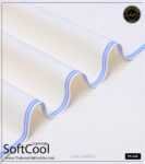 Premium Cream Kamalia Khaddar Summer Collection PS-220 - Authentic Handloom Soft Fabric