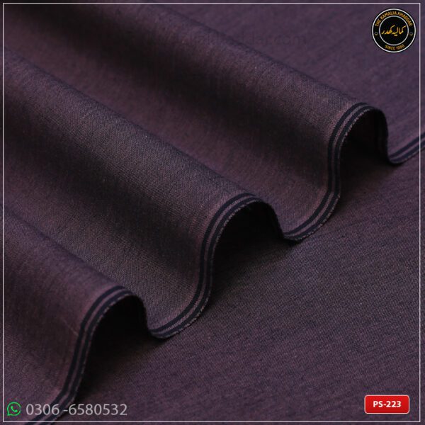 Premium Kamalia Khaddar Summer Collection | Dark Brown | PS-223