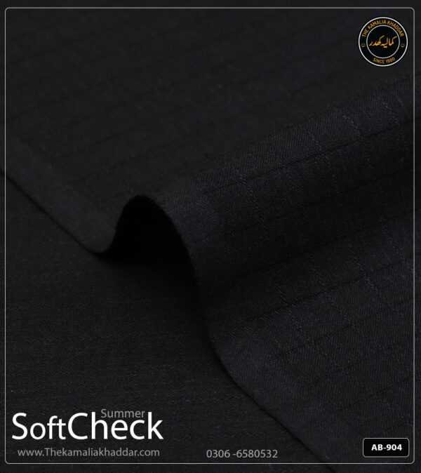 Soft Check Kamalia Khaddar Summer Collection | AB-904