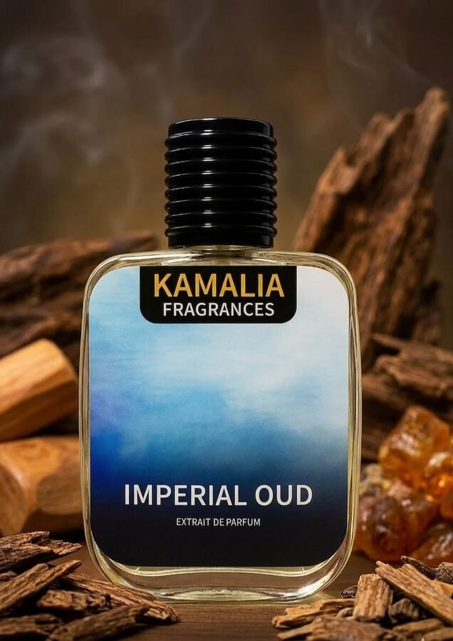 Imperial Oud Long Lasting Extrait de Parfum by Kamalia Fragrances - Grand and Powerful Oud Scent