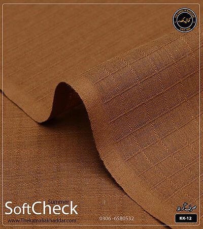 Only Kurta | SoftCheck Kamalia Khaddar Summer Collection | KK-12