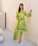 3PC Printed Lawn Suit for Ladies - Unstitched Summer Collection D#2230 by Kamalia Khaddar