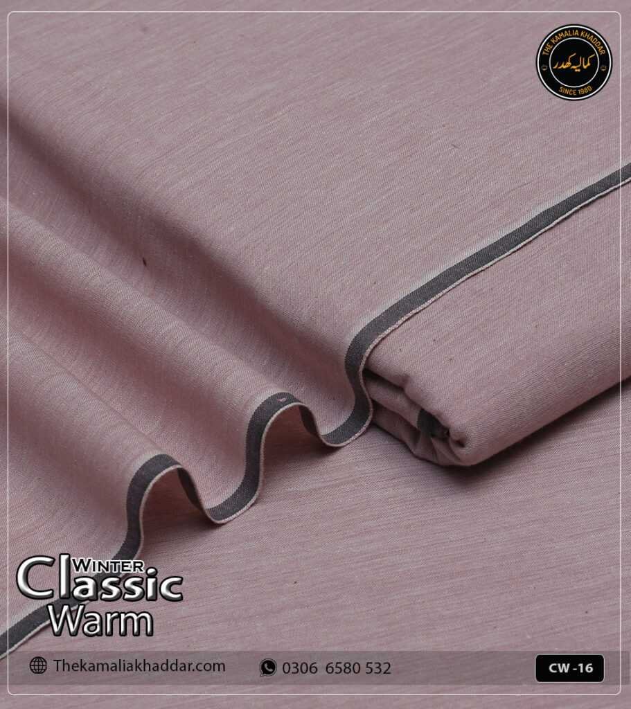 Shipment Tracking 20 Original ClassicWarm Kamalia Khaddar unstitched suit from the winter collection showing rich texture and vibrant colors