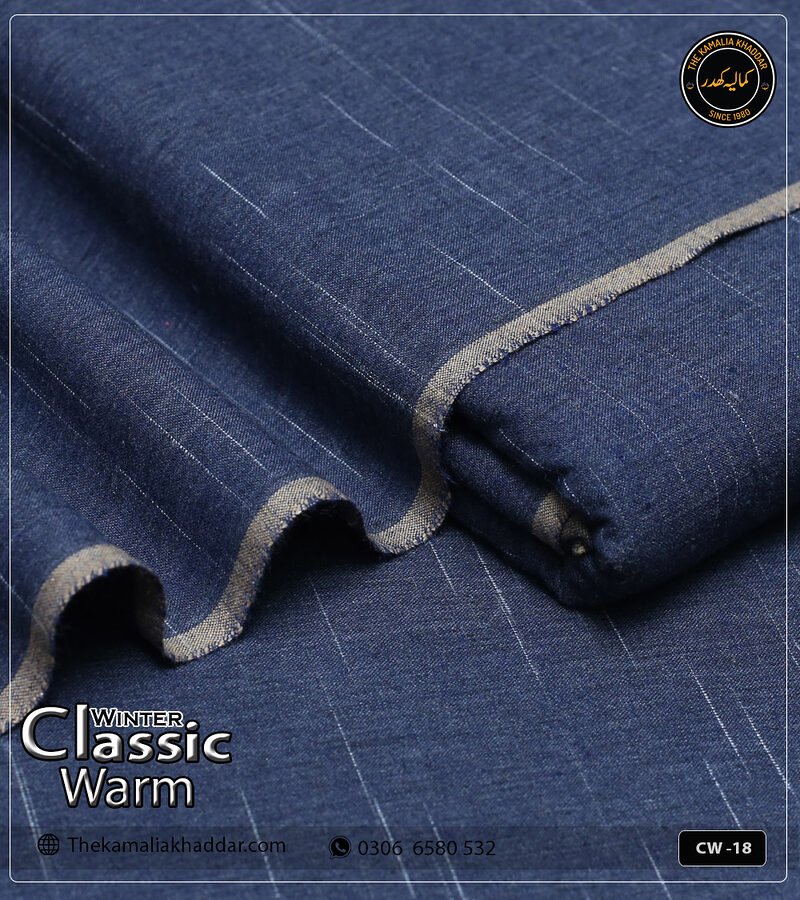 Shipment Tracking 36 Original ClassicWarm Kamalia Khaddar unstitched suit from the winter collection showing rich texture and vibrant colors