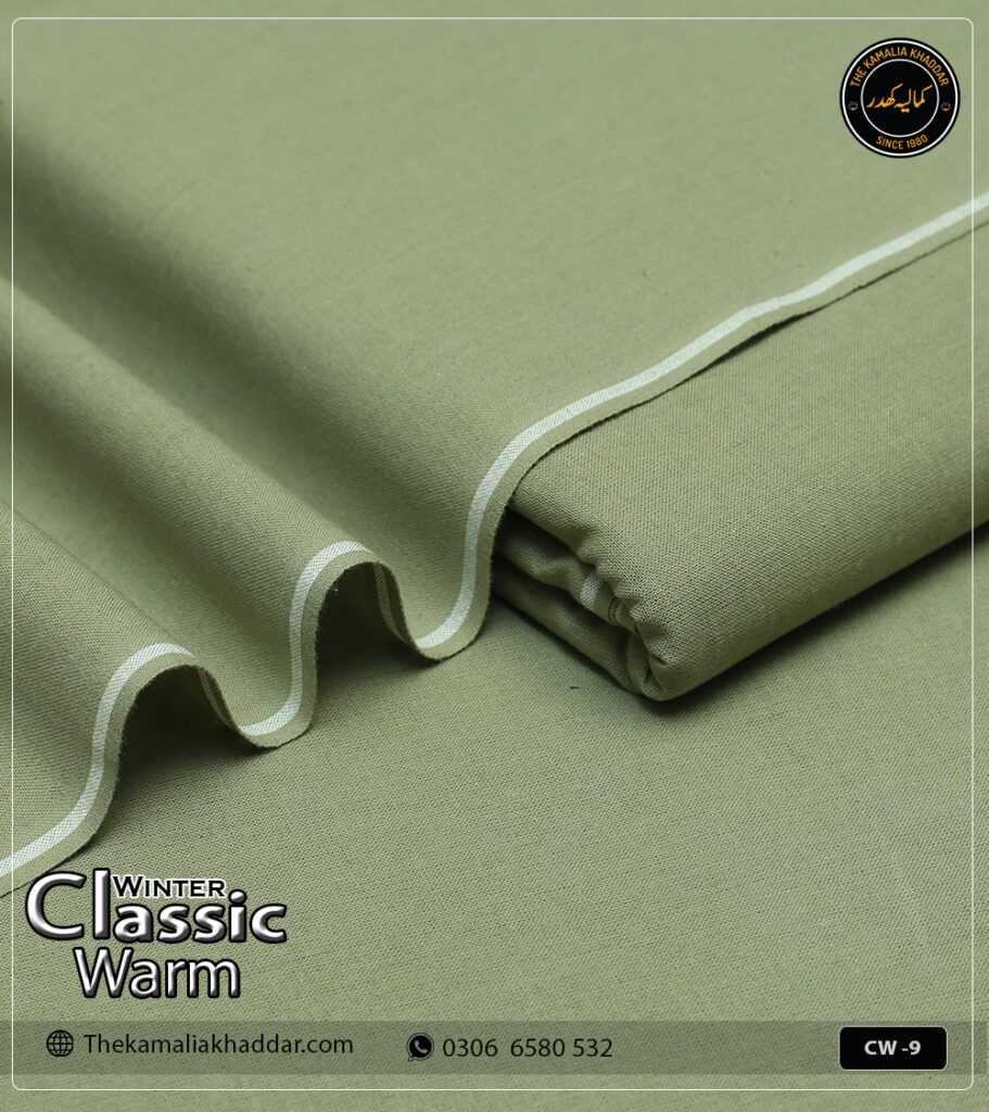 Shipment Tracking 27 Original ClassicWarm Kamalia Khaddar unstitched suit from the winter collection showing rich texture and vibrant colors