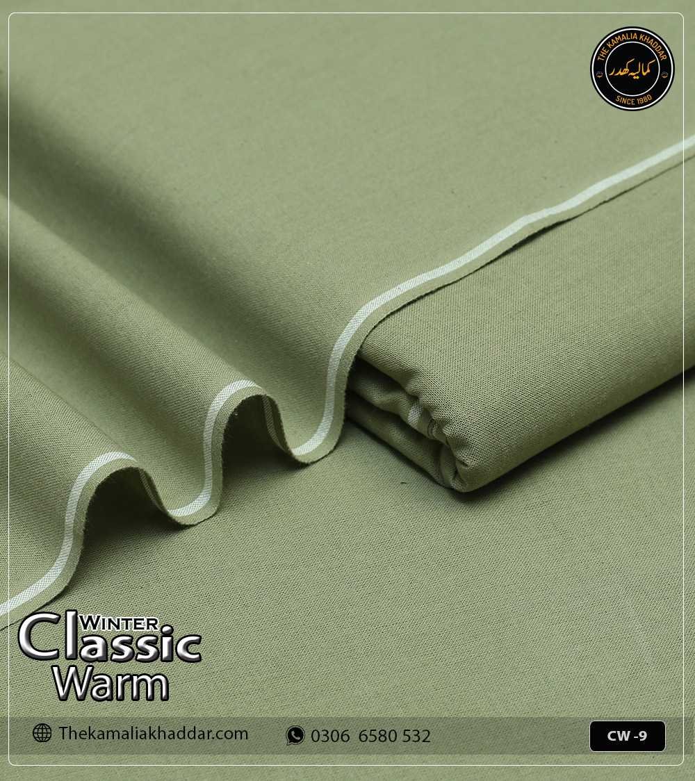 classicwarm-original-kamalia-khaddar-winter-collection-CW--9 Original ClassicWarm Kamalia Khaddar unstitched suit from the winter collection showing rich texture and vibrant colors