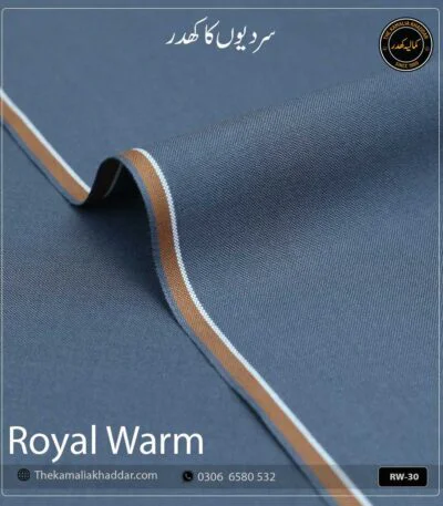 Royal Warm Pure Cotton Kamalia Khaddar Winter Fabric Suit