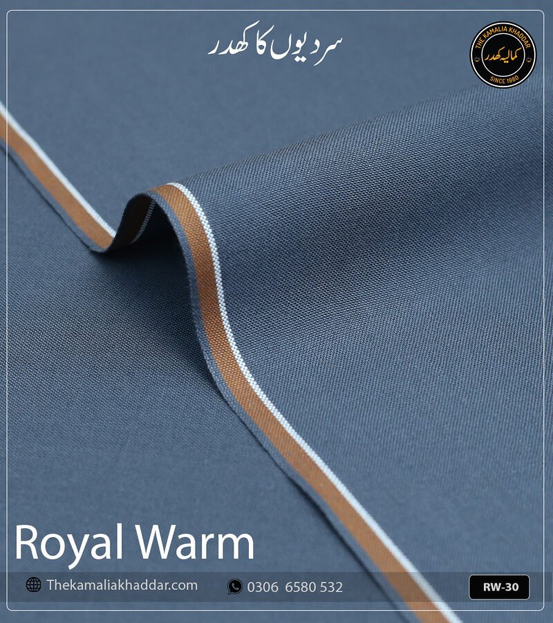 Shipment Tracking 19 Royal Warm Pure Cotton Kamalia Khaddar Winter Fabric Suit