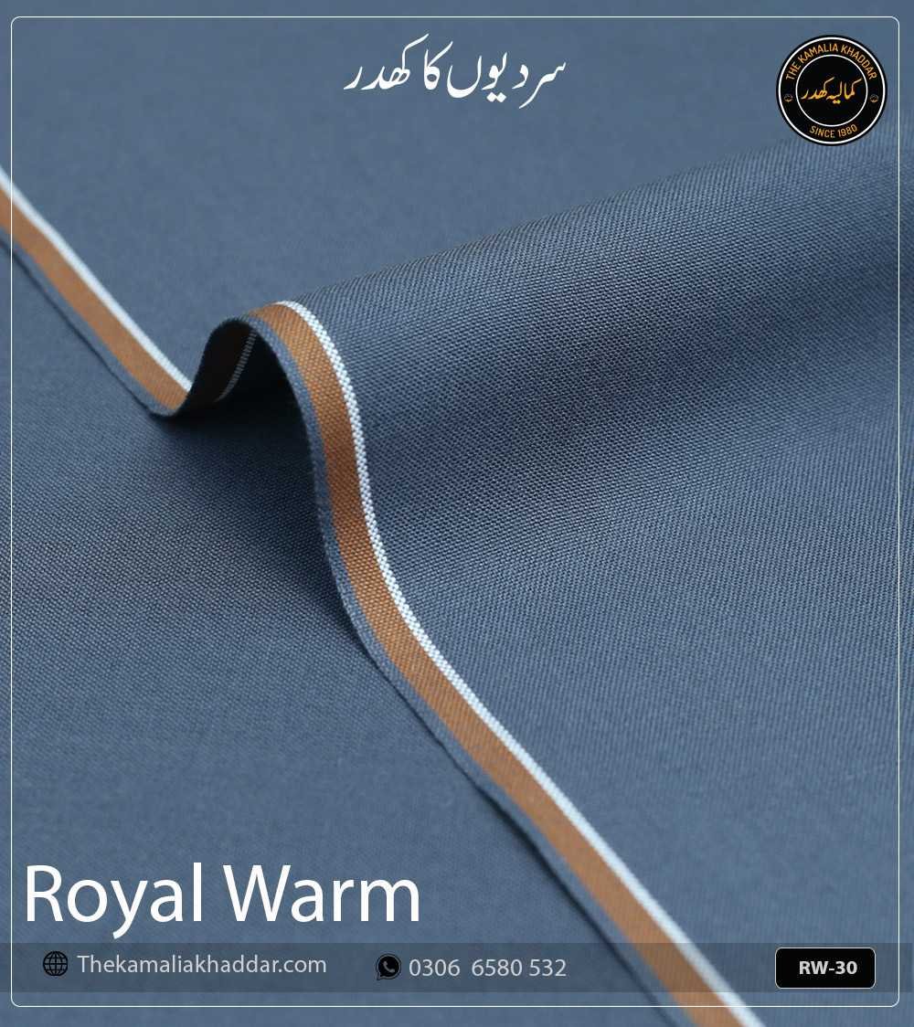 Royal-Warm-Kamalia-Khaddar-Winter-Collection-1980-RW-30 Royal Warm Pure Cotton Kamalia Khaddar Winter Fabric Suit