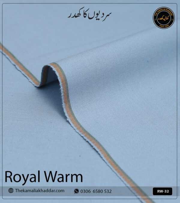 Royal Warm Pure Cotton Kamalia Khaddar Winter Fabric Suit