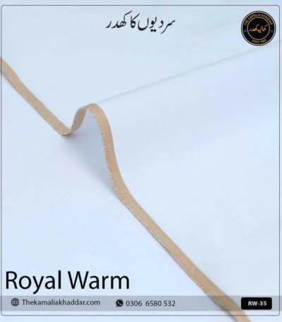 Royal Warm Pure Cotton Kamalia Khaddar Winter Fabric Suit