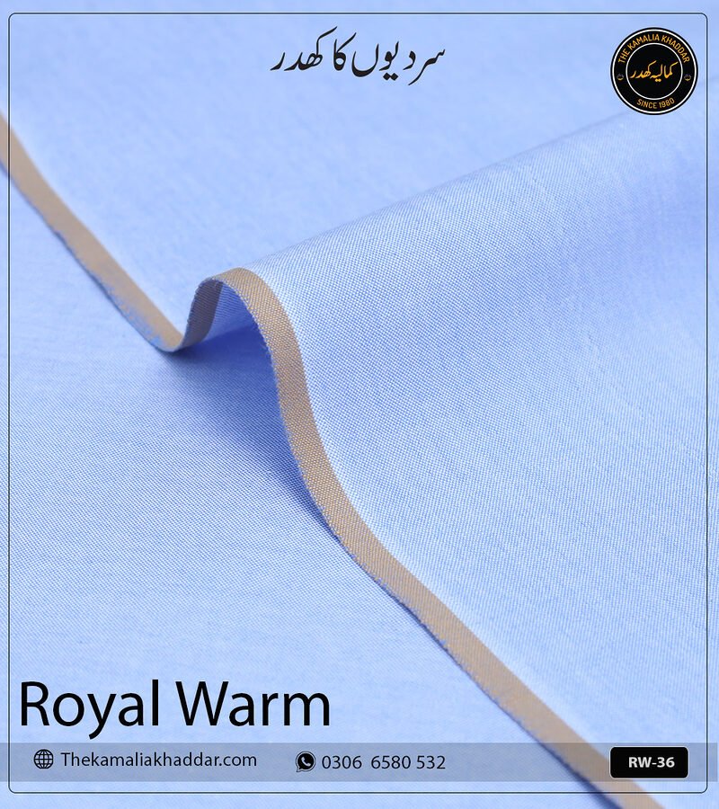 Shipment Tracking 13 Royal Warm Pure Cotton Kamalia Khaddar Winter Fabric Suit