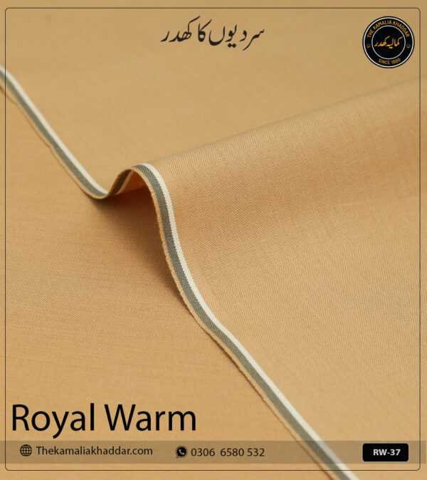 Royal Warm Pure Cotton Kamalia Khaddar Winter Fabric Suit