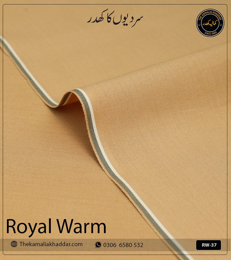 Shipment Tracking 12 Royal Warm Pure Cotton Kamalia Khaddar Winter Fabric Suit