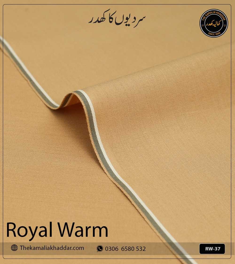 Royal-Warm-Kamalia-Khaddar-Winter-Collection-1980-RW-37 Royal Warm Pure Cotton Kamalia Khaddar Winter Fabric Suit