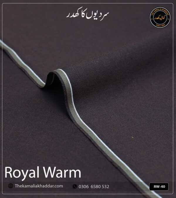 Royal Warm Pure Cotton Kamalia Khaddar Winter Fabric Suit