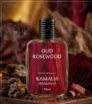 Oud Rosewood Perfume by Kamalia Fragrances – Long-Lasting Rich Leather & Warm Amber EDP
