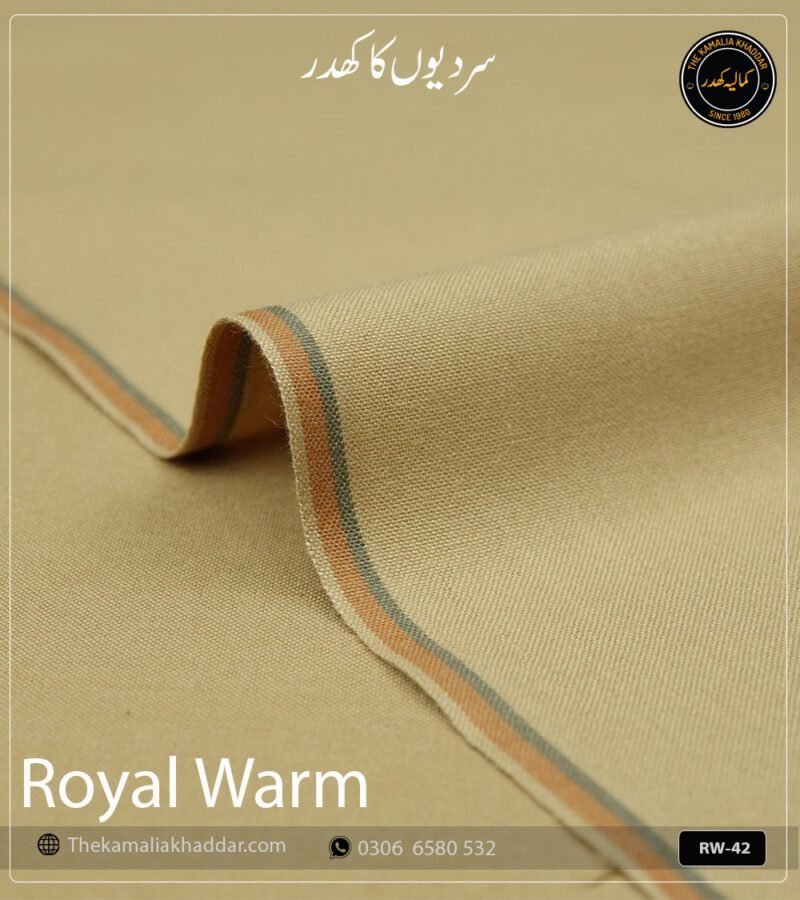Shipment Tracking 27 Royal Warm – Kamalia Khaddar Winter Collection | RW-42