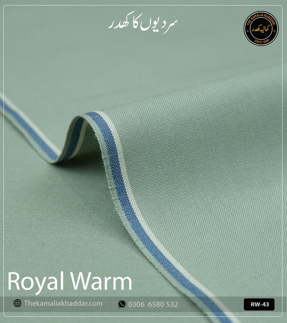 RW-43 Royal Warm – Kamalia Khaddar Winter Collection | RW-43 - Image 1