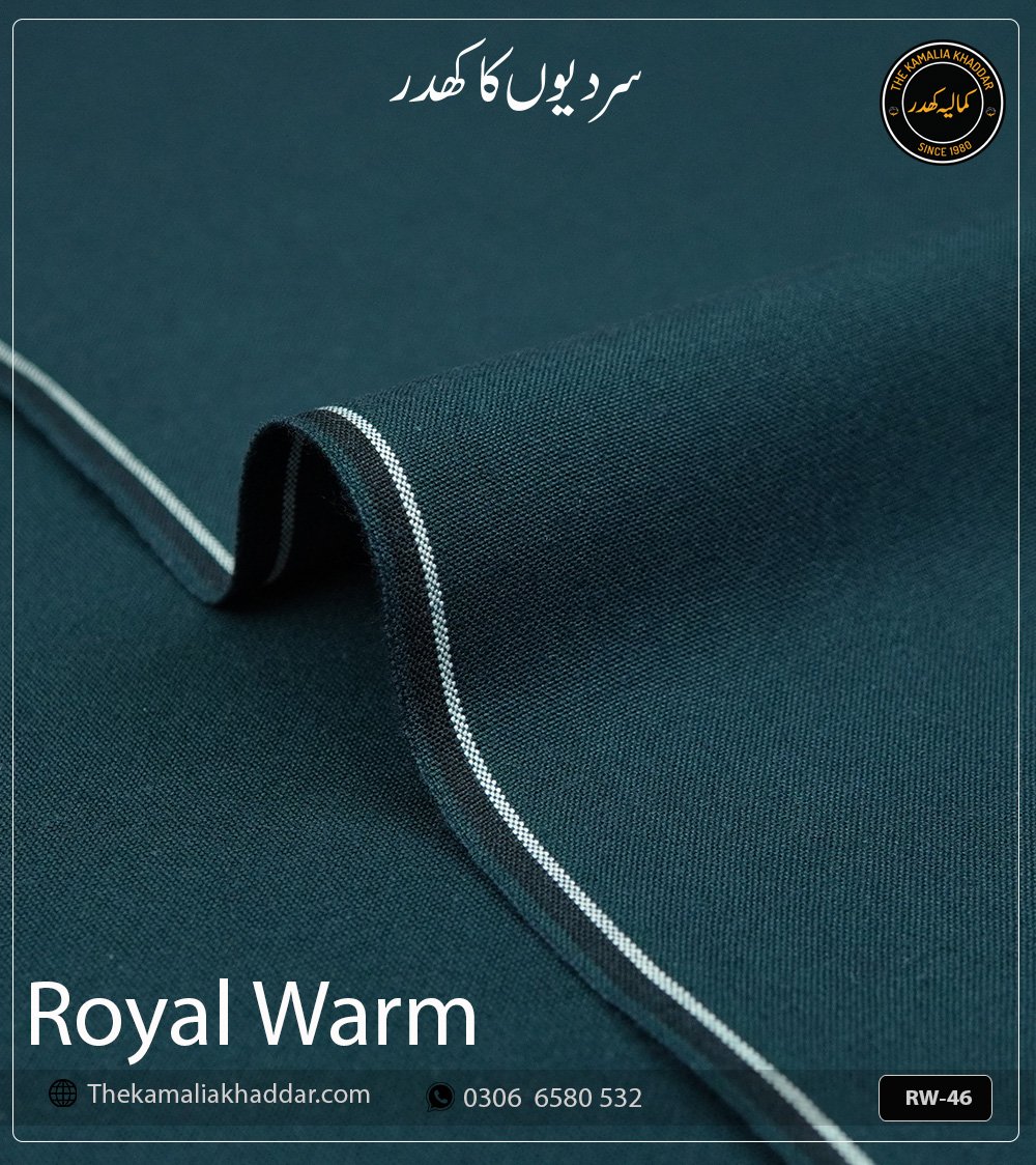 RW-46 Royal Warm – Kamalia Khaddar Winter Collection | RW-46 - Image 1