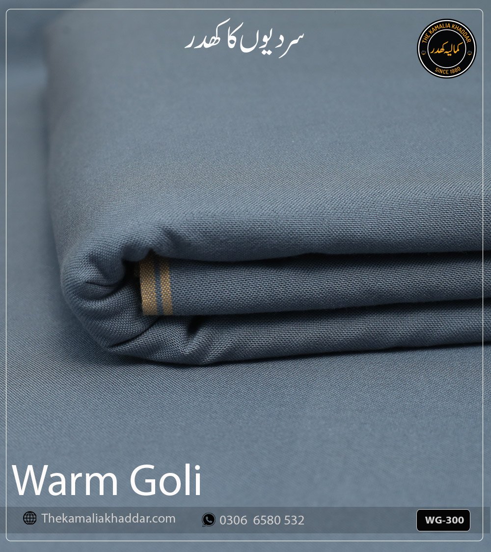 WG-300 Warm Goli โ Kamalia Khaddar Winter Collection | WG-300 - Image 1