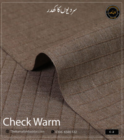 Check Warm | Kamalia Khaddar Winter Collection | C-2