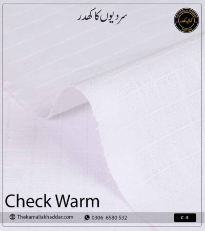 Check Warm | Kamalia Khaddar Winter Collection | C-5