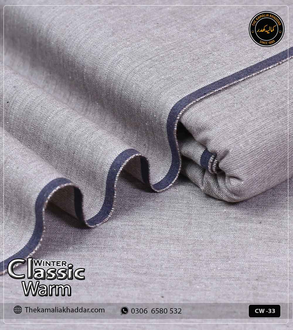 CW-33 ClassicWarm | Kamalia Khaddar Winter Collection | CW-33 - Image 1