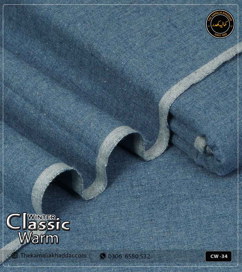 CW-34 ClassicWarm | Kamalia Khaddar Winter Collection | CW-34 - Image 1