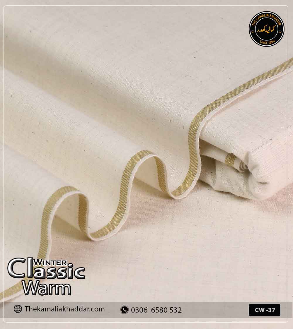CW-37 ClassicWarm | Kamalia Khaddar Winter Collection | CW-37 - Image 1