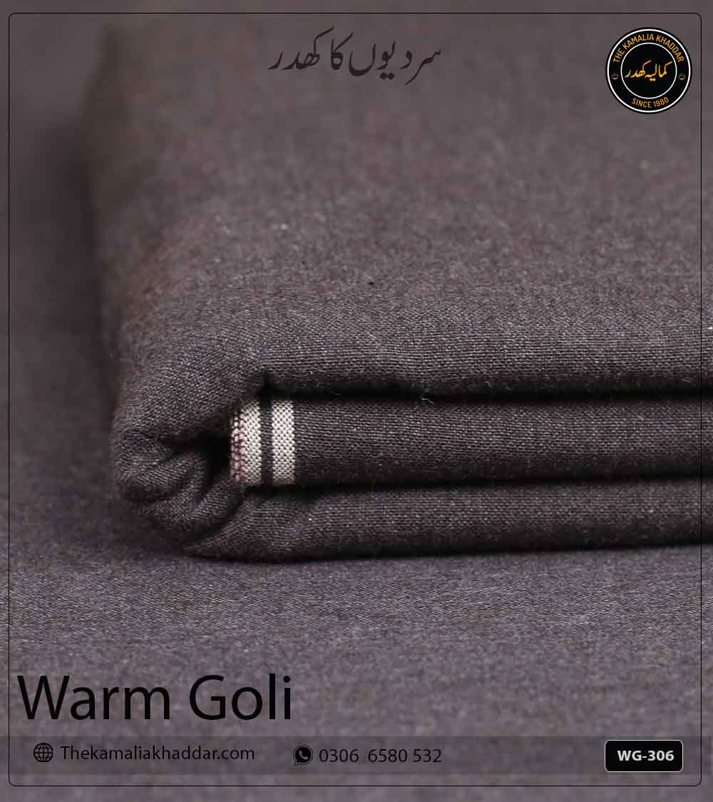WG-306 Warm Goli โ Kamalia Khaddar Winter Collection | WG-306 - Image 1