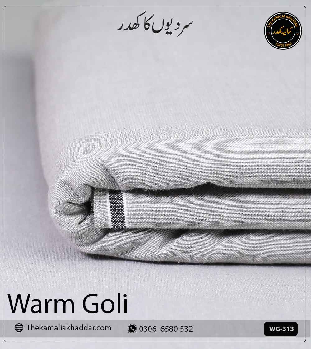 WG-313 Warm Goli โ Kamalia Khaddar Winter Collection | WG-313 - Image 1