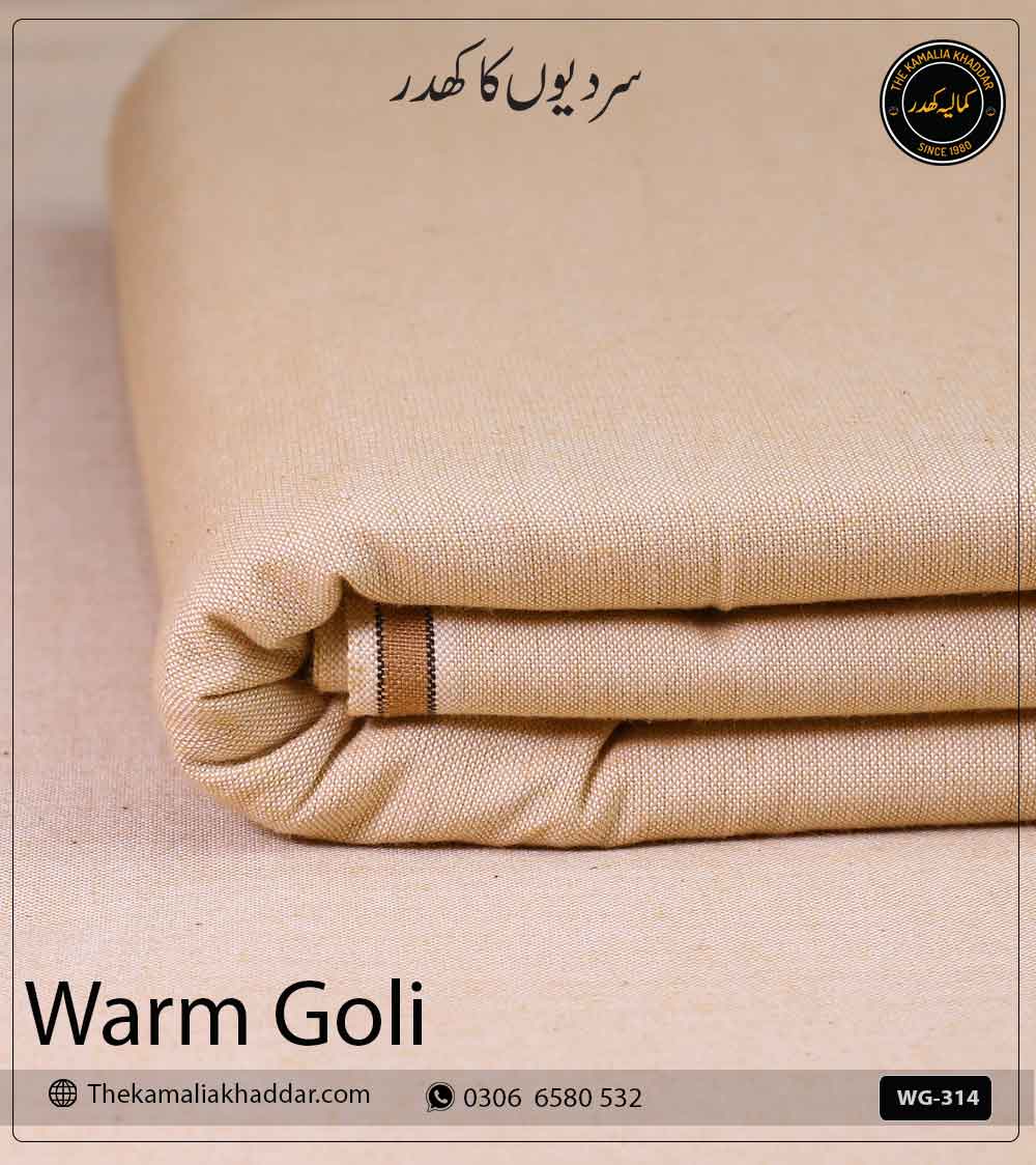 WG-314 Warm Goli โ Kamalia Khaddar Winter Collection | WG-314 - Image 1